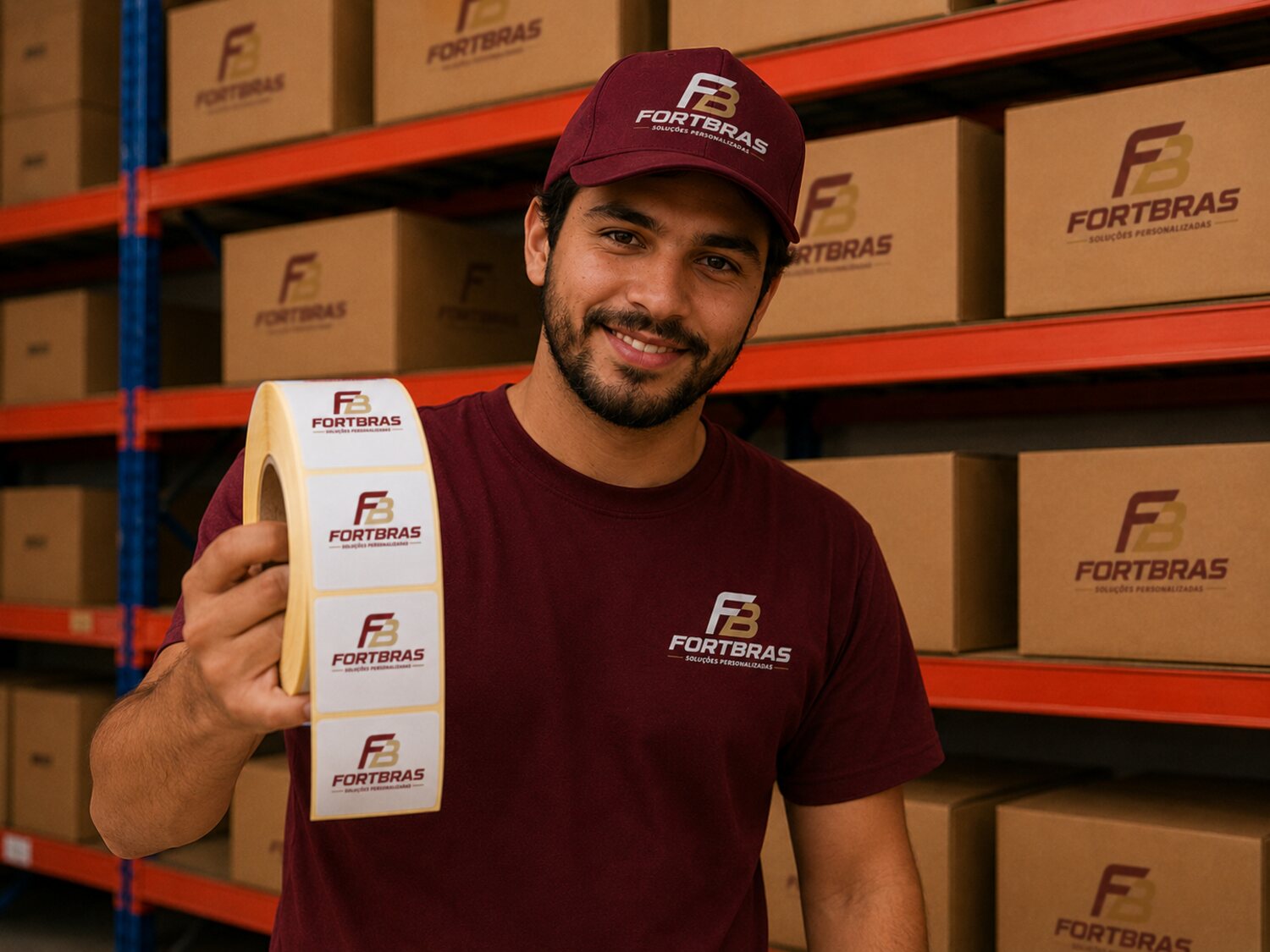 Fortbras — etiquetas personalizadas